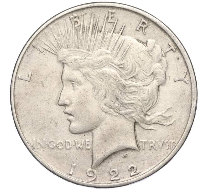 Монета 1 доллар 1922 года D США (Артикул M2-70633)