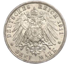 3 марки 1911 года Германия (Гамбург) — Фото №2