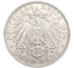 2 марки 1904 года Германия (Бавария) — Фото №2