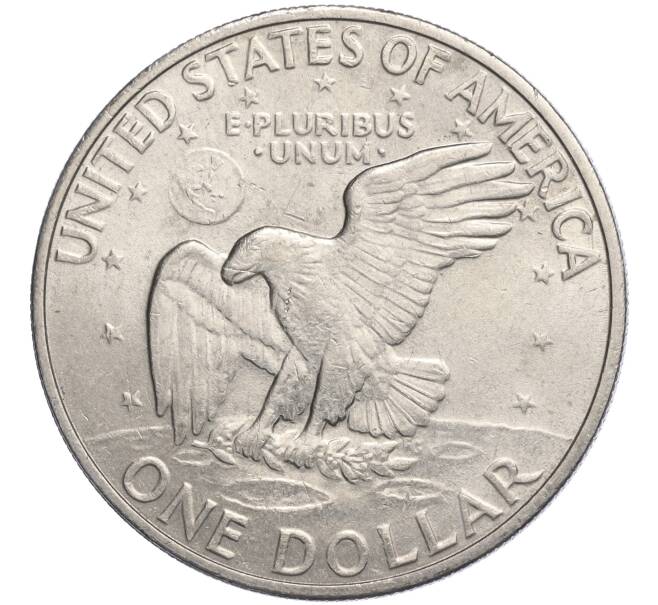 Монета 1 доллар 1972 года США «Эйзенхауэр» (Артикул K11-110049)