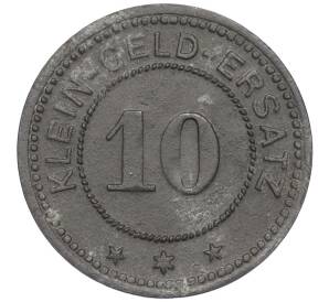 10 пфеннигов 1918 года Германия — город Ванген (Нотгельд) — Фото №2