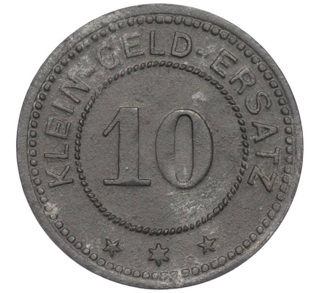 Монета 10 пфеннигов 1918 года Германия — город Ванген (Нотгельд) (Артикул: K11-109848) — Фото №2