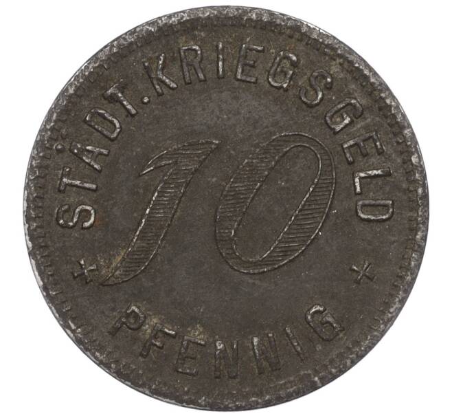 Монета 10 пфеннигов 1917 года Германия — город Кирххайм (Нотгельд) (Артикул: K11-109868) — Фото №2