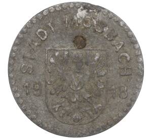 10 пфеннигов 1918 года Германия — город Мосбах (Нотгельд) — Фото №1