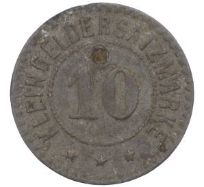 10 пфеннигов 1918 года Германия — город Мосбах (Нотгельд) — Фото №2