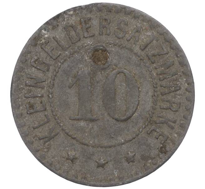 Монета 10 пфеннигов 1918 года Германия — город Мосбах (Нотгельд) (Артикул: K11-109869) — Фото №2