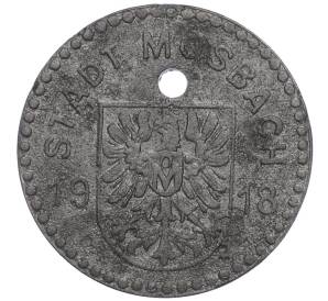 10 пфеннигов 1918 года Германия — город Мосбах (Нотгельд) — Фото №1