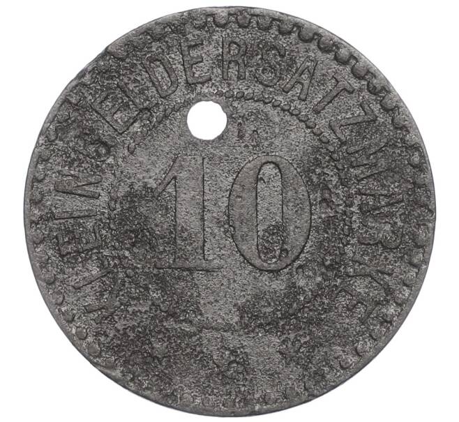 Монета 10 пфеннигов 1918 года Германия — город Мосбах (Нотгельд) (Артикул: K11-109883) — Фото №2
