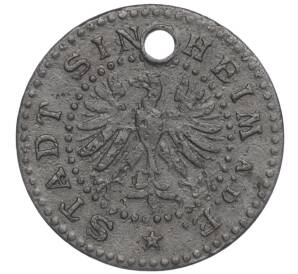 10 пфеннигов 1918 года Германия — город Зинсхайм (Нотгельд) — Фото №1