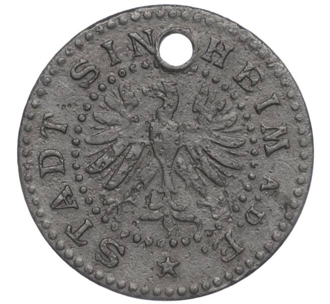 Монета 10 пфеннигов 1918 года Германия — город Зинсхайм (Нотгельд) (Артикул: K11-109900) — Фото №1