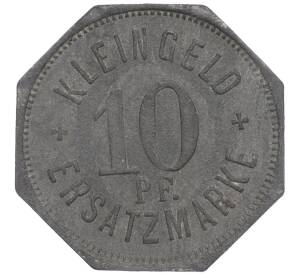 10 пфеннигов 1917 года Германия — город Халль (Нотгельд) — Фото №2