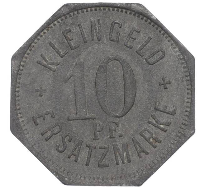 Монета 10 пфеннигов 1917 года Германия — город Халль (Нотгельд) (Артикул: K11-109901) — Фото №2