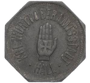 10 пфеннигов 1917 года Германия — город Халль (Нотгельд) — Фото №1