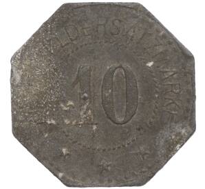 10 пфеннигов 1917 года Германия — город Франкенхаузен (Нотгельд) — Фото №2