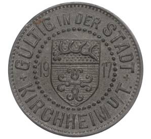 5 пфеннигов 1917 года Германия — город Кирххайм (Нотгельд) — Фото №1