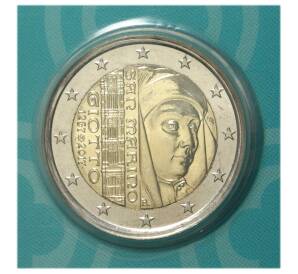 2 евро 2017 года Сан-Марино — Джотто ди Бондоне (В буклете) — Фото №1