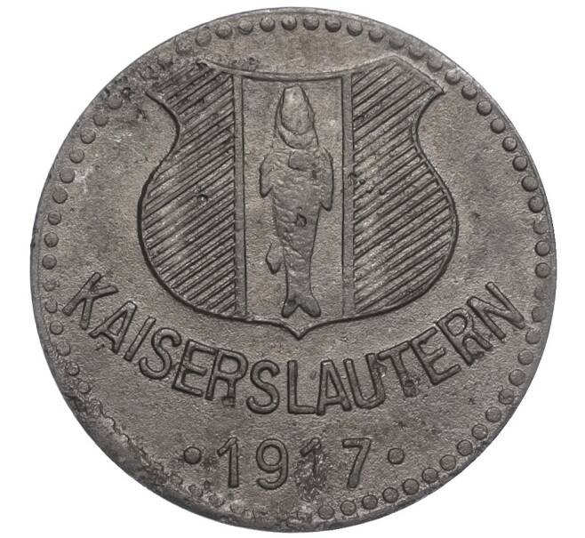 Монета 10 пфеннигов 1917 года Германия — город Кайзерслаутерн (Нотгельд) (Артикул: K11-109977) — Фото №1