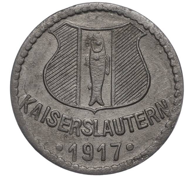 Монета 10 пфеннигов 1917 года Германия — город Кайзерслаутерн (Нотгельд) (Артикул: K11-109980) — Фото №1