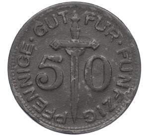 50 пфеннигов 1917 года Германия — город Золинген (Нотгельд) — Фото №2