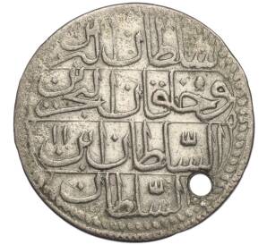 10 пара 1774 года (AH1187) Османская империя — Абдул Хамид I (Отверстие) — Фото №2