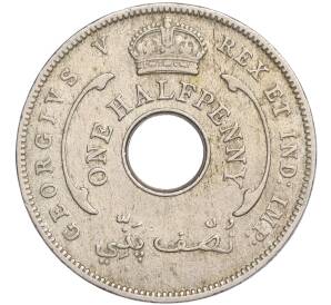 1/2 пении 1935 года Британская Западная Африка