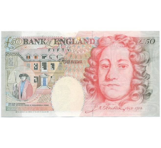 Банкнота 50 фунтов 1999 года Великобритания (Артикул T11-01309)