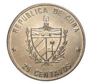 25 сентаво 1989 года Куба «220 лет со дня рождения Александра фон Гумбольдта» — Фото №2