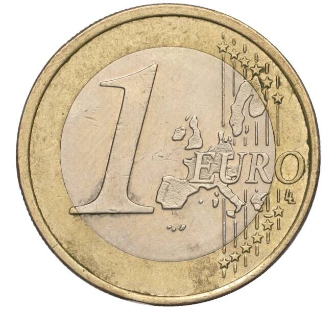 Монета 1 евро 2002 года D Германия (Артикул K11-110755)