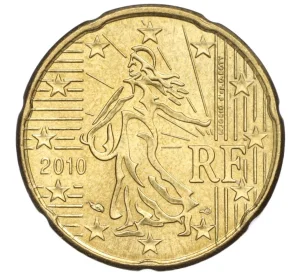 20 евроцентов 2010 года Франция