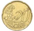 Монета 20 евроцентов 2002 года Италия (Артикул: K11-110791) — Фото №2