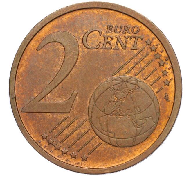 Монета 2 евроцента 2002 года D Германия (Артикул K11-110943)