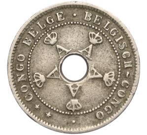5 сантимов 1917 года Бельгийское Конго — Фото №2
