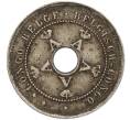 Монета 5 сантимов 1925 года Бельгийское Конго (Артикул: K11-111003) — Фото №2