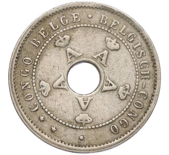 Монета 5 сантимов 1925 года Бельгийское Конго (Артикул: K11-111004) — Фото №2
