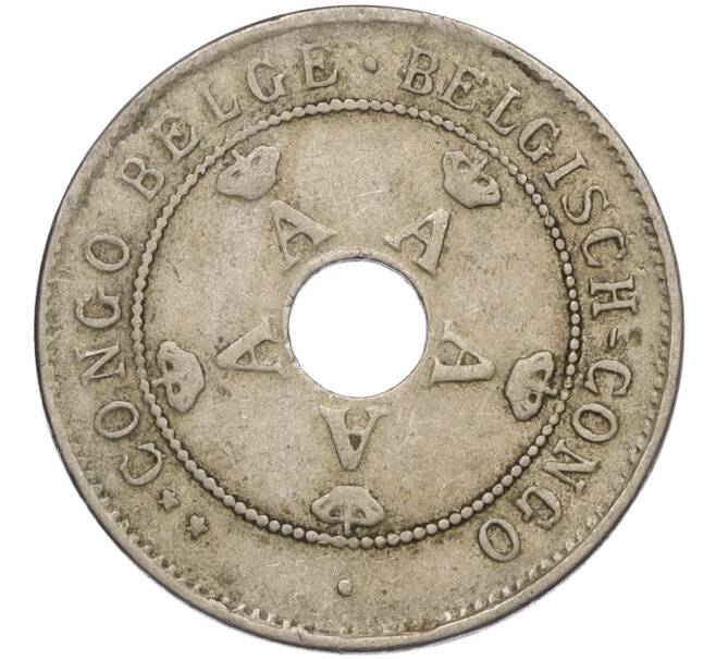 Монета 10 сантимов 1911 года Бельгийское Конго (Артикул: K11-111011) — Фото №2