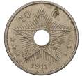 Монета 10 сантимов 1911 года Бельгийское Конго (Артикул: K11-111016) — Фото №1