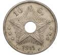 Монета 10 сантимов 1911 года Бельгийское Конго (Артикул: K11-111018) — Фото №1