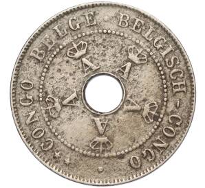 10 сантимов 1917 года Бельгийское Конго — Фото №2