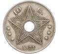 Монета 10 сантимов 1921 года Бельгийское Конго (Артикул: K11-111022) — Фото №1