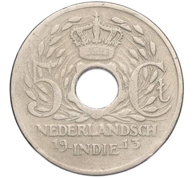 Монета 5 центов 1913 года Голландская Ост-Индия (Артикул K11-111029)