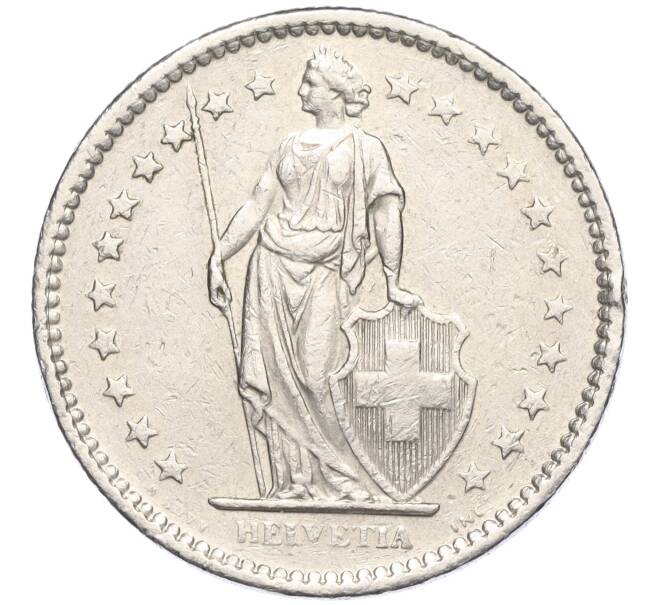 Монета 2 франка 1980 года Швейцария (Артикул K11-110958)