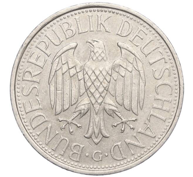 Монета 1 марка 1992 года G Германия (Артикул: K11-110961) — Фото №2
