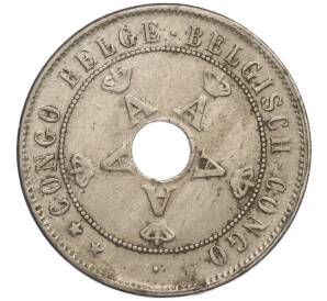 20 сантимов 1911 года Бельгийское Конго