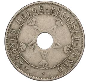 20 сантимов 1911 года Бельгийское Конго — Фото №2