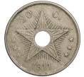 Монета 20 сантимов 1911 года Бельгийское Конго (Артикул: K11-111392) — Фото №1