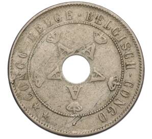 20 сантимов 1911 года Бельгийское Конго