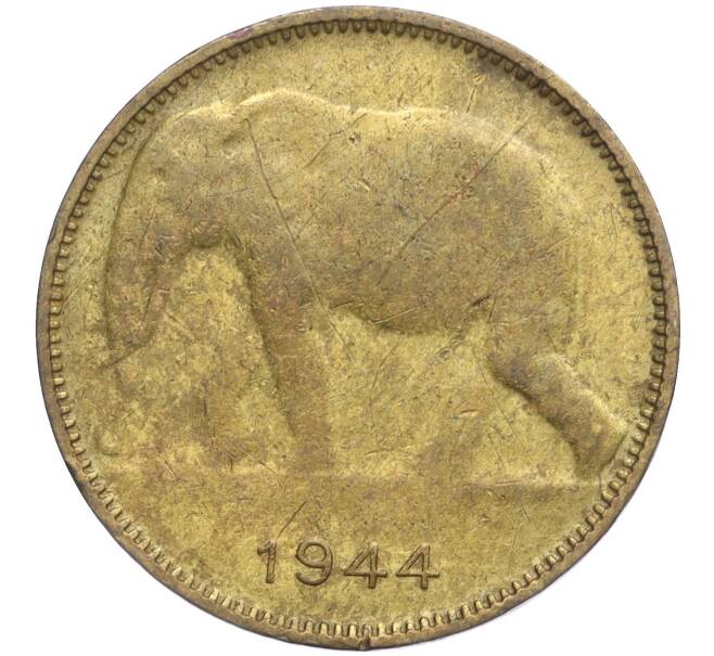 Монета 1 франк 1944 года Бельгийское Конго (Артикул K11-111447)