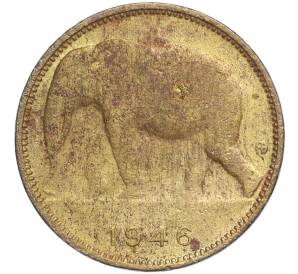 1 франк 1946 года Бельгийское Конго