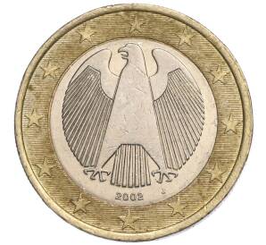 1 евро 2002 года J Германия — Фото №1