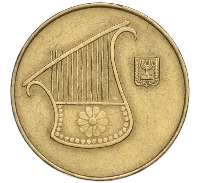Монета 1/2 нового шекеля 1993 года (JE 5753) Израиль «Ханука» (Артикул K11-111332)